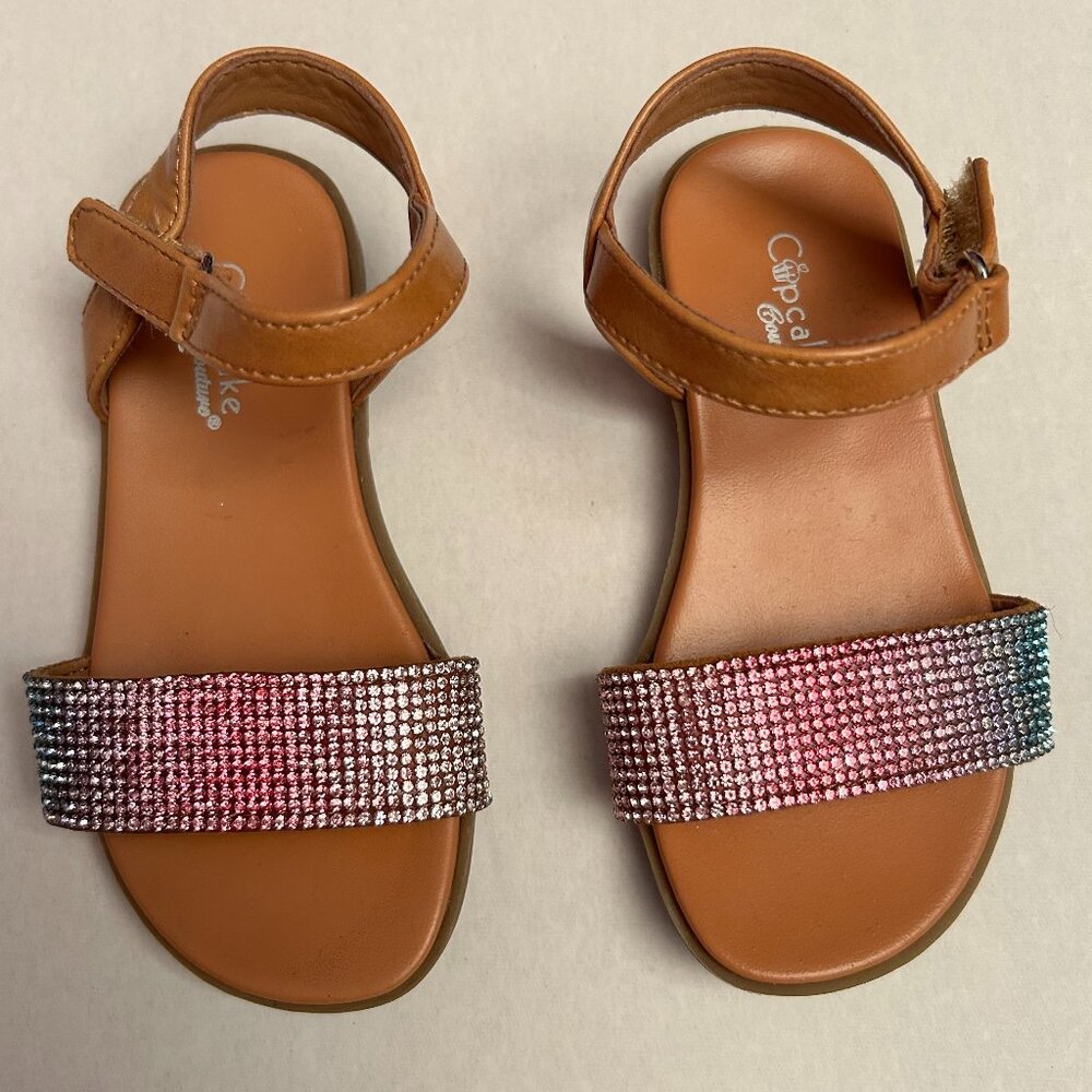 Cupcake Couture Baby Sandals Like New Size 6